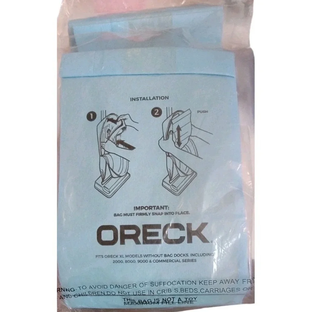 Oreck XL Brand Commercial Line Upright Vacuum‎ Disposable Bags